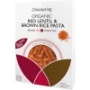 Clearspring Pasta, Ris & Bælgfrugter<Pasta af røde linser & brune ris