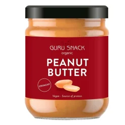 Guru Snack Peanut Butter Crunchy Ø< Smørepålæg
