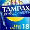 Tampax Bind & Indlæg>Pearl Compak Regular Tamponer