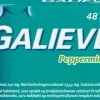 Galieve Halsbrand & Mavesyre|Halsbrand & Mavesyre>Peppermint 250 mg/133,5 mg/80 mg, tyggetabletter