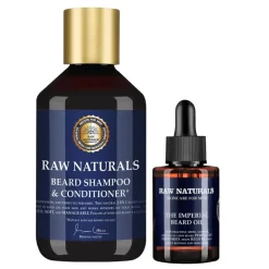 Raw Naturals Gaveæsker Til Ham|Skægpleje<Perfect Beard Kit Gaveæske