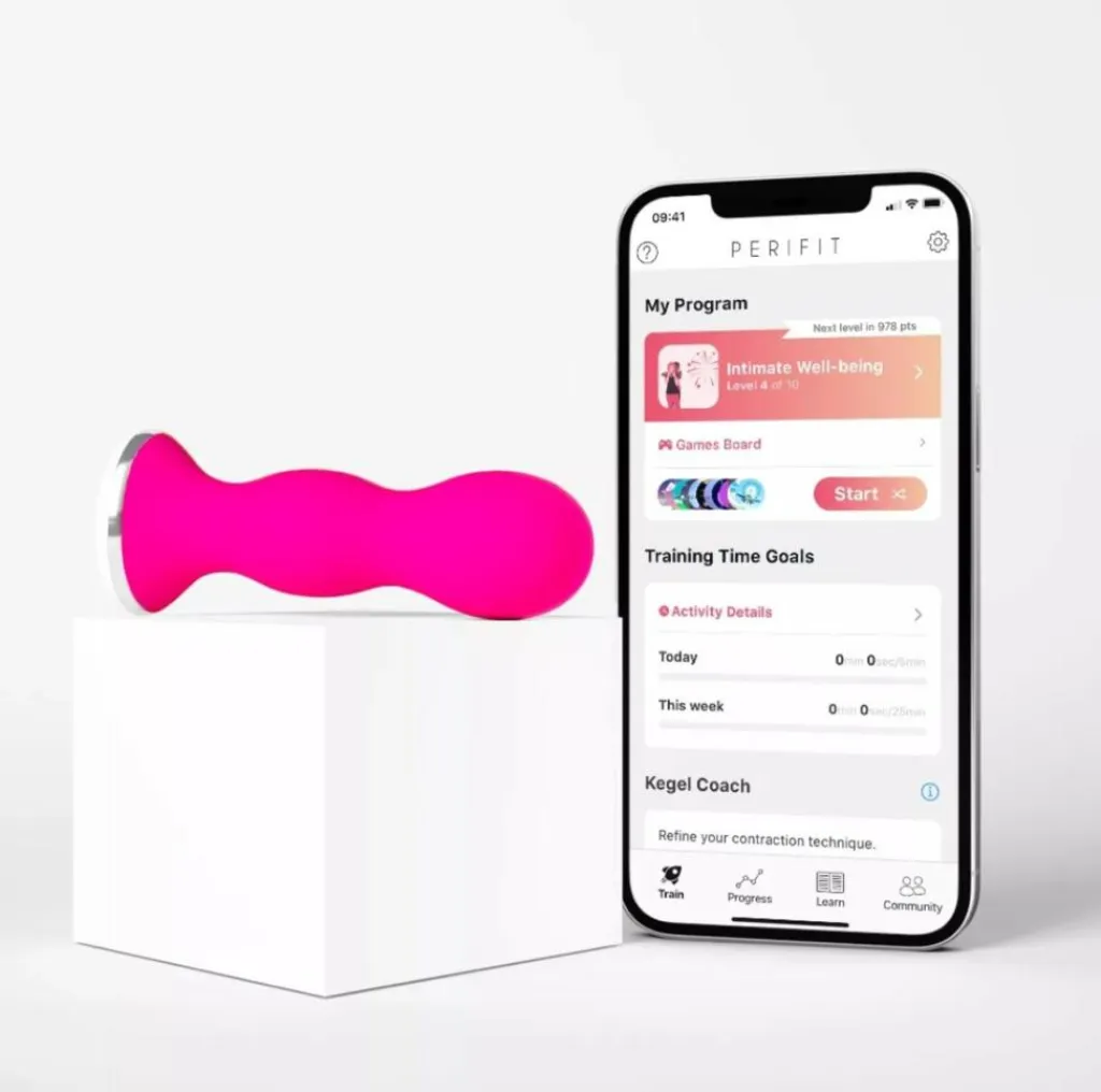 EasyToys Efterfødsel|Bækkenbundskugler<Perifit Bækkenbundstræner App-styret