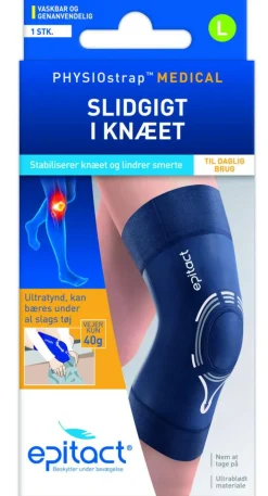 Epitact Knæstøtte|Knæstøtte<PHYSIOstrap™ MEDICAL