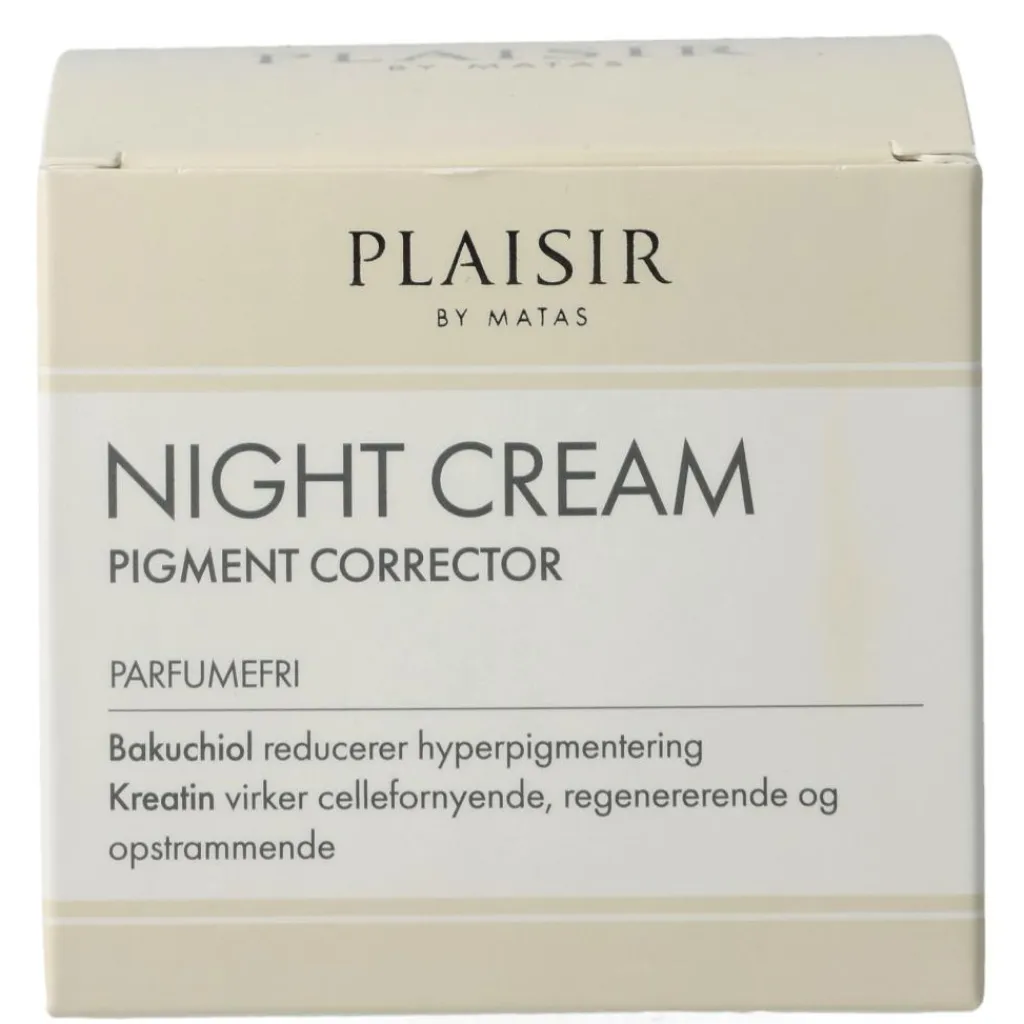 Plaisir Natcreme>Pigment Corrector Night Cream