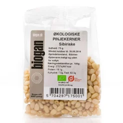 Biogan Tørret Frugt & Nødder|Tørret Frugt & Nødder>Pinjekerner sibiriske Ø
