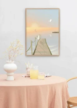 ViSSEVASSE Plakater & Rammer>Plakat 'Bathing Bridge'