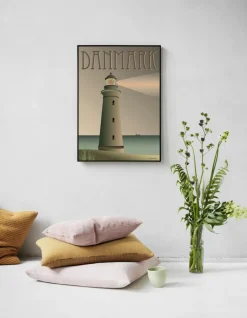 ViSSEVASSE Plakat 'Danmark Fyret'< Plakater & Rammer