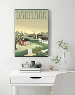 ViSSEVASSE Plakat 'Danmark Kolonihaverne'< Plakater & Rammer