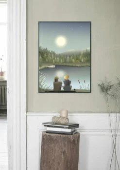 ViSSEVASSE Plakater & Rammer<Plakat 'Moonlight With You'
