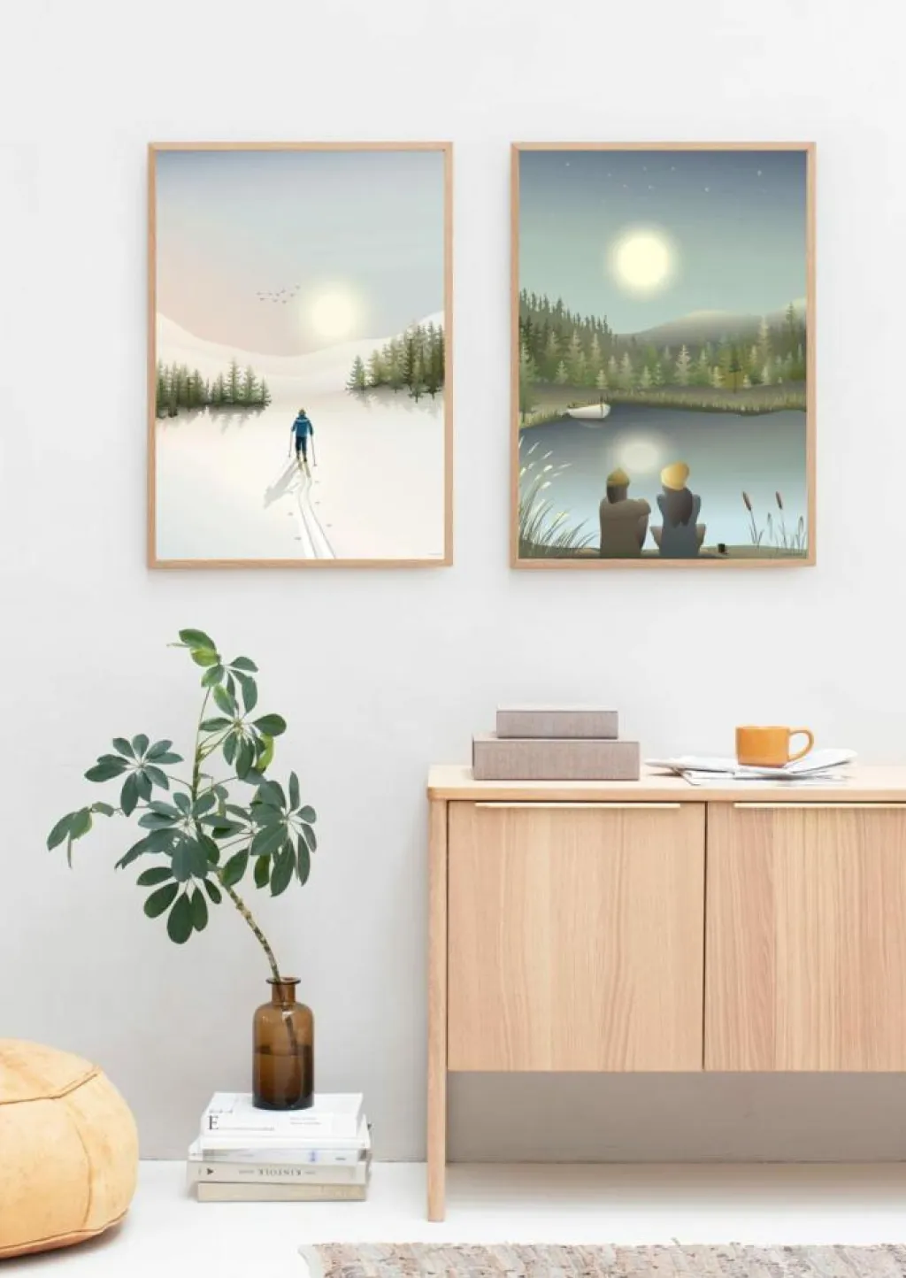 ViSSEVASSE Plakater & Rammer<Plakat 'Moonlight With You'