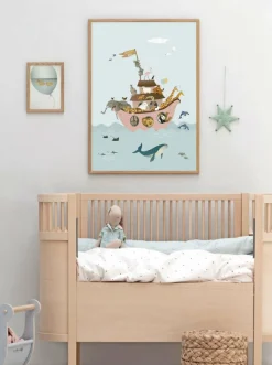 ViSSEVASSE Plakat 'Noah's Ark'< Plakater & Rammer