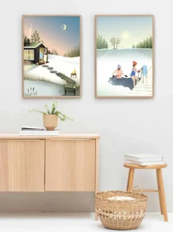 ViSSEVASSE Plakater & Rammer<Plakat 'Sauna'