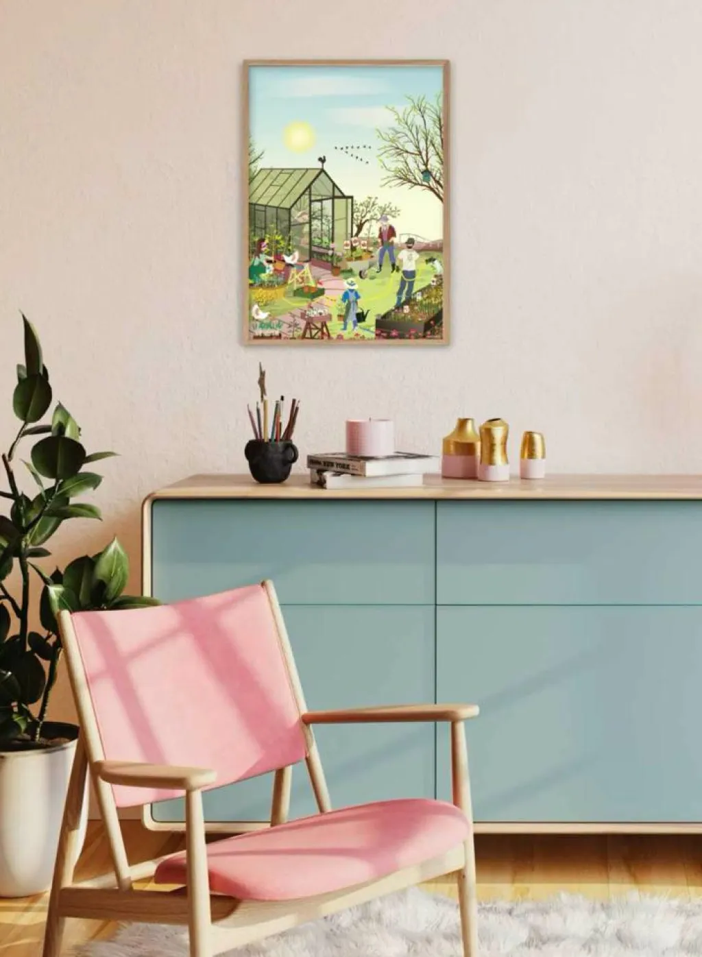 ViSSEVASSE Plakater & Rammer>Plakat Spring Feeling