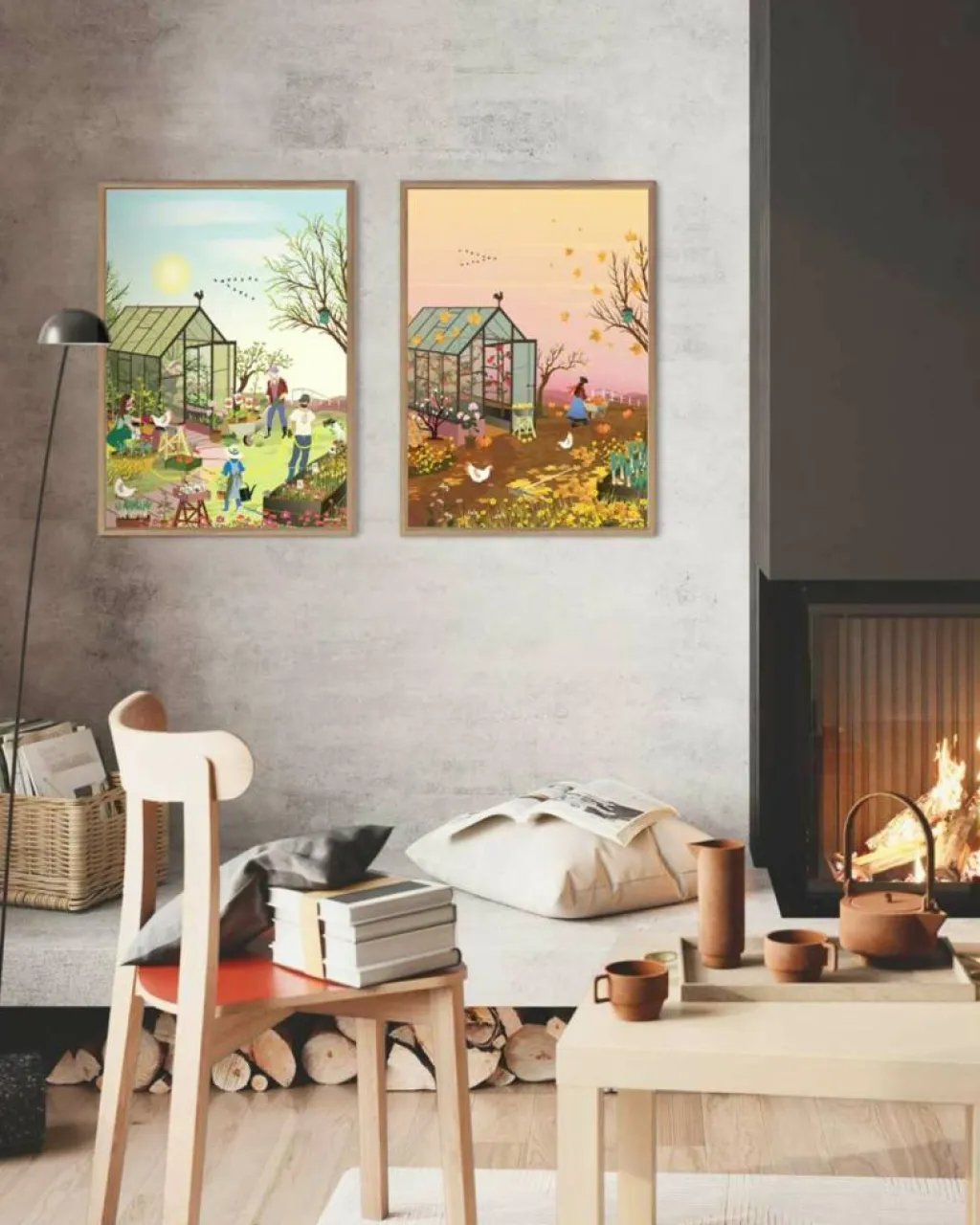 ViSSEVASSE Plakater & Rammer>Plakat Spring Feeling