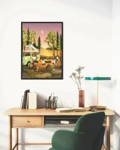 ViSSEVASSE Plakat Van Life<Børn Spil Og Puslespil