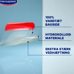 Hansaplast Plaster Second Skin XL< Øvrige