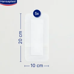 Hansaplast Sårplastre|Sårplastre<Plaster Sensitive 4XL