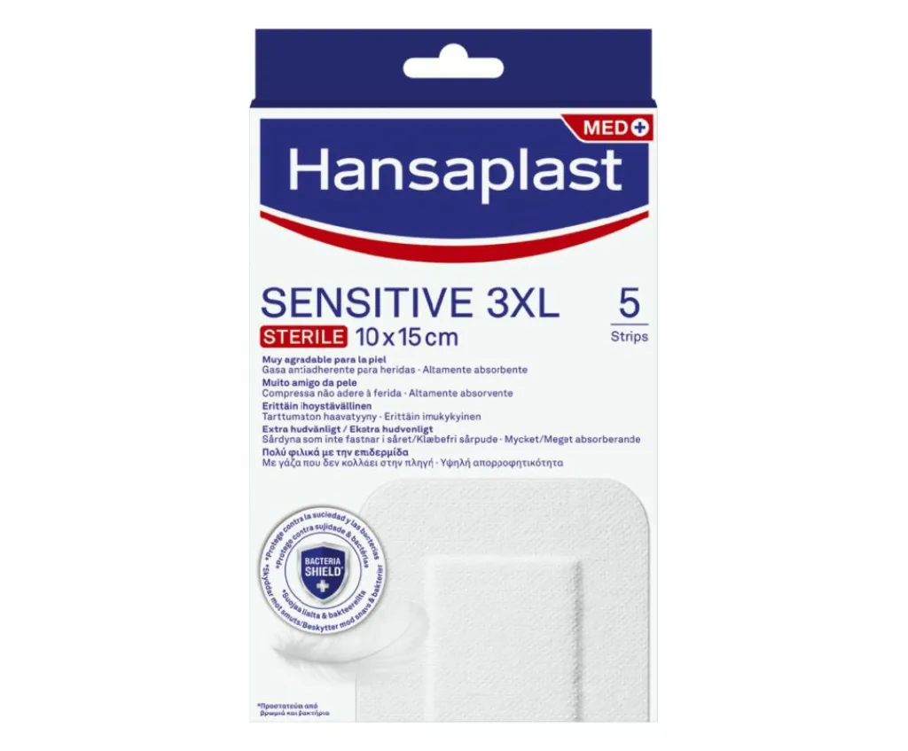 Hansaplast Sårplastre|Sårplastre<Plaster Sensitive 3XL