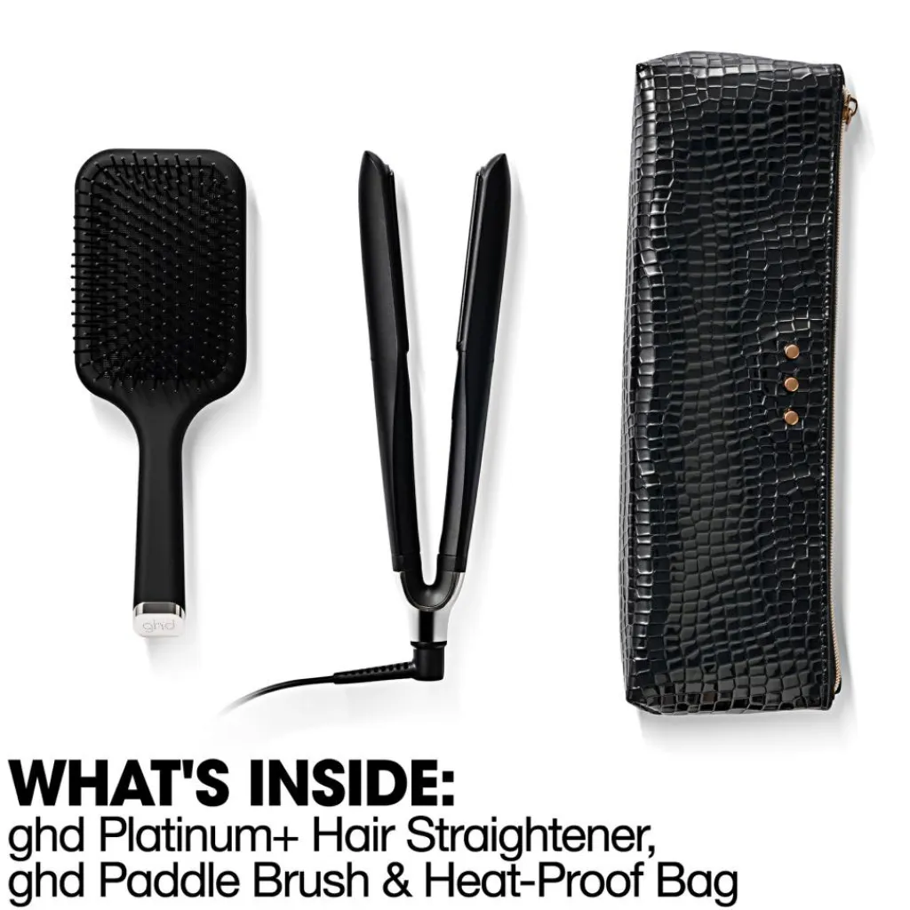 ghd Platinum+ Christmas Gift Set - Hair Straightener< Glattejern