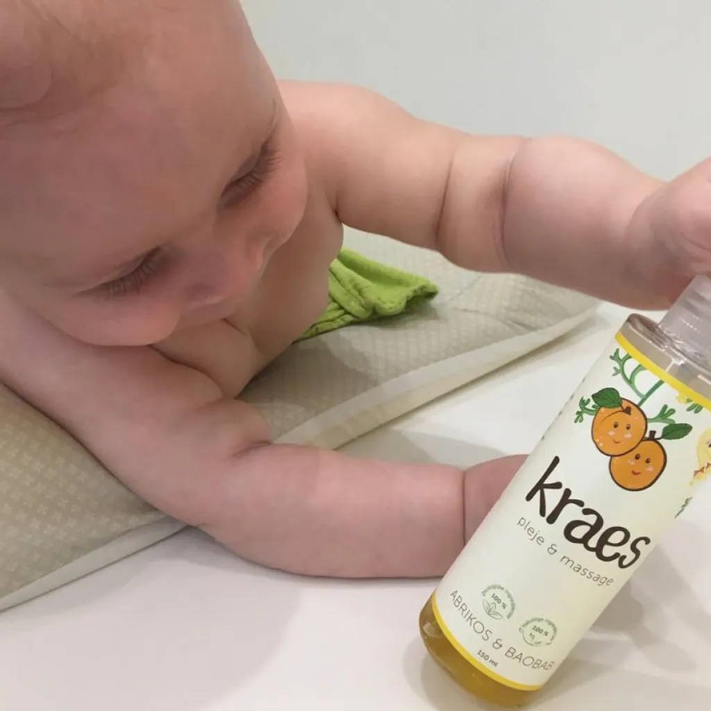Kraes Badetid|Babyolie<Pleje & Massage