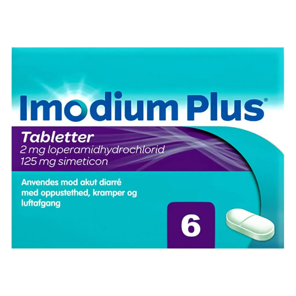 Imodium Plus 2 mg/125 mg tabletter< Diarré|Diarré