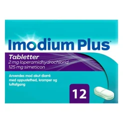Imodium Plus 2 mg/125 mg tabletter< Diarré|Diarré