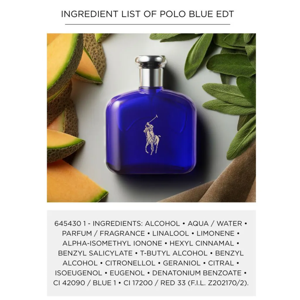 Ralph Lauren Eau De Toilette|Eau De Toilette<Polo Blue Eau de Toilette