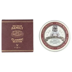 Mr. Bear Family Pomade Matt Clay Golden Ember< Styling