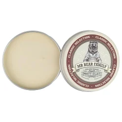 Mr. Bear Family Pomade Matt Clay Golden Ember< Styling