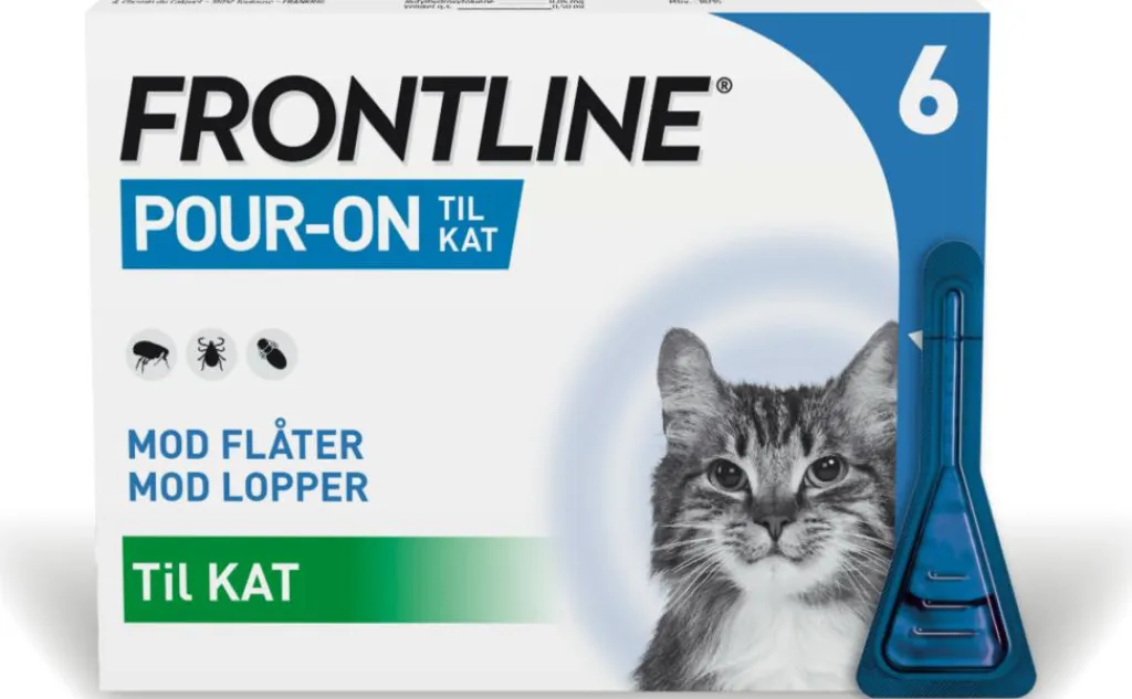 Frontline Flåter & Lopper|Flåter & Lopper>Pour-On Vet Kat
