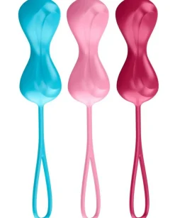 Satisfyer Efterfødsel|Bækkenbundskugler<Power Balls Knibekugler