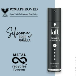 Schwarzkopf Hårspray / Hårlak>Power Invisible Hairspray