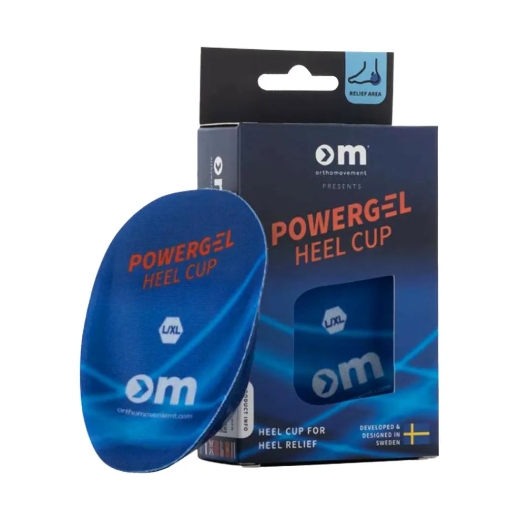 Ortho Movement Powergel Heel Cup< Såler & Indlæg