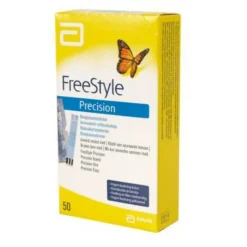 FreeStyle Precision Teststrimler< Blodsukkermåling
