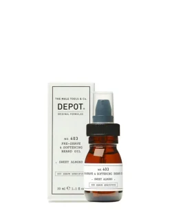 DEPOT Pre-Shave & Softening Beard Oil< Skægolie