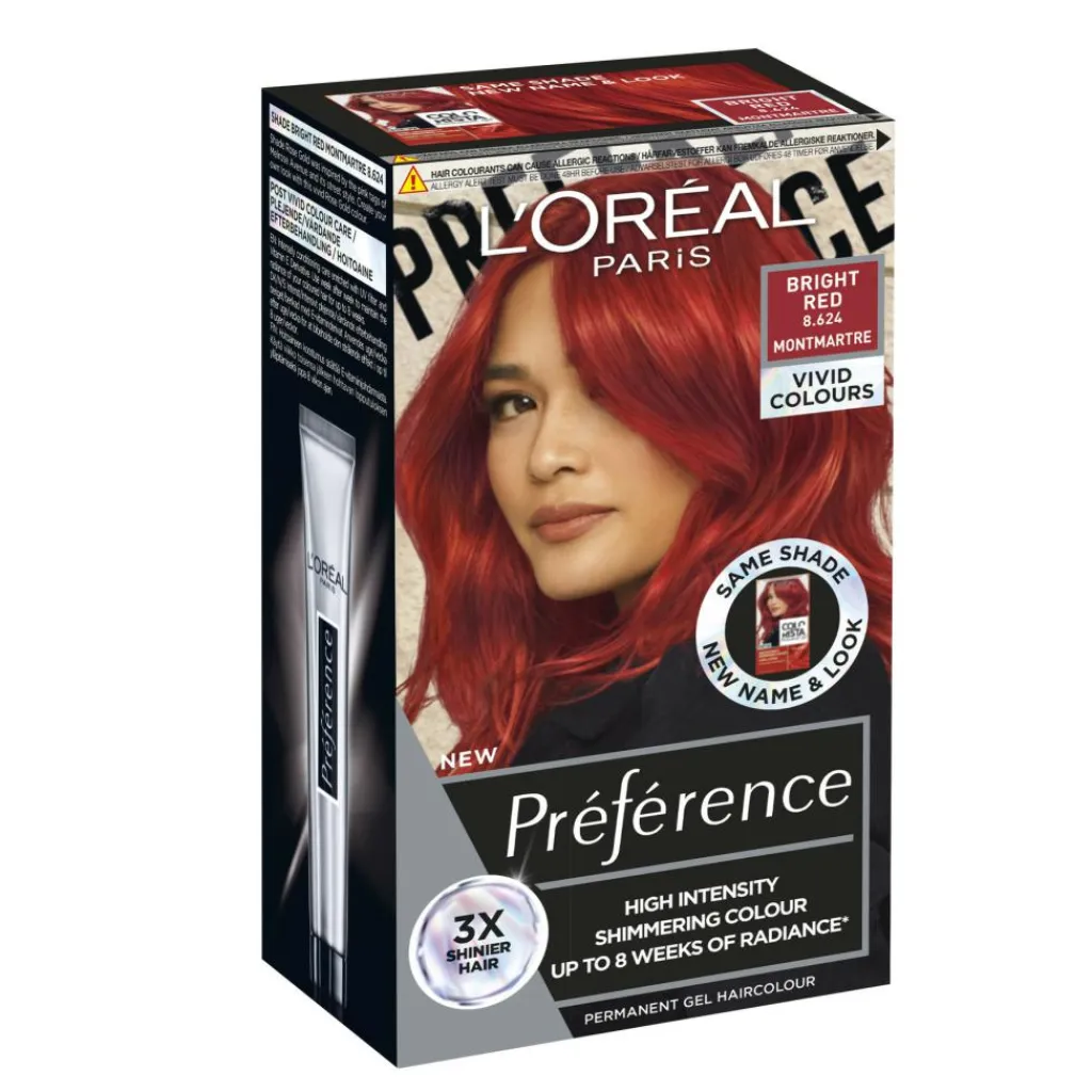L'Oréal Paris Permanent Hårfarve<Préférence Vivid Colours Permanent Hårfarve