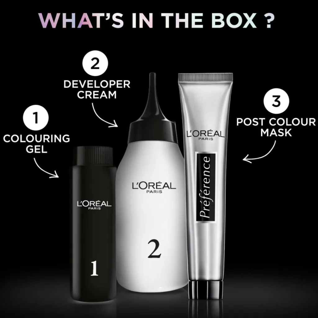 L'Oréal Paris Permanent Hårfarve<Préférence Vivid Colours Permanent Hårfarve