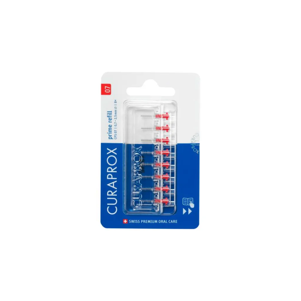 Curaprox Mund & Tandpleje<Prime Refill + 8 stk mellemrumsbørster