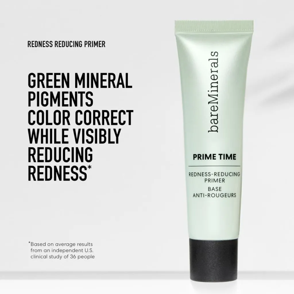 bareMinerals Prime Time Redness Reducing Primer< Primer