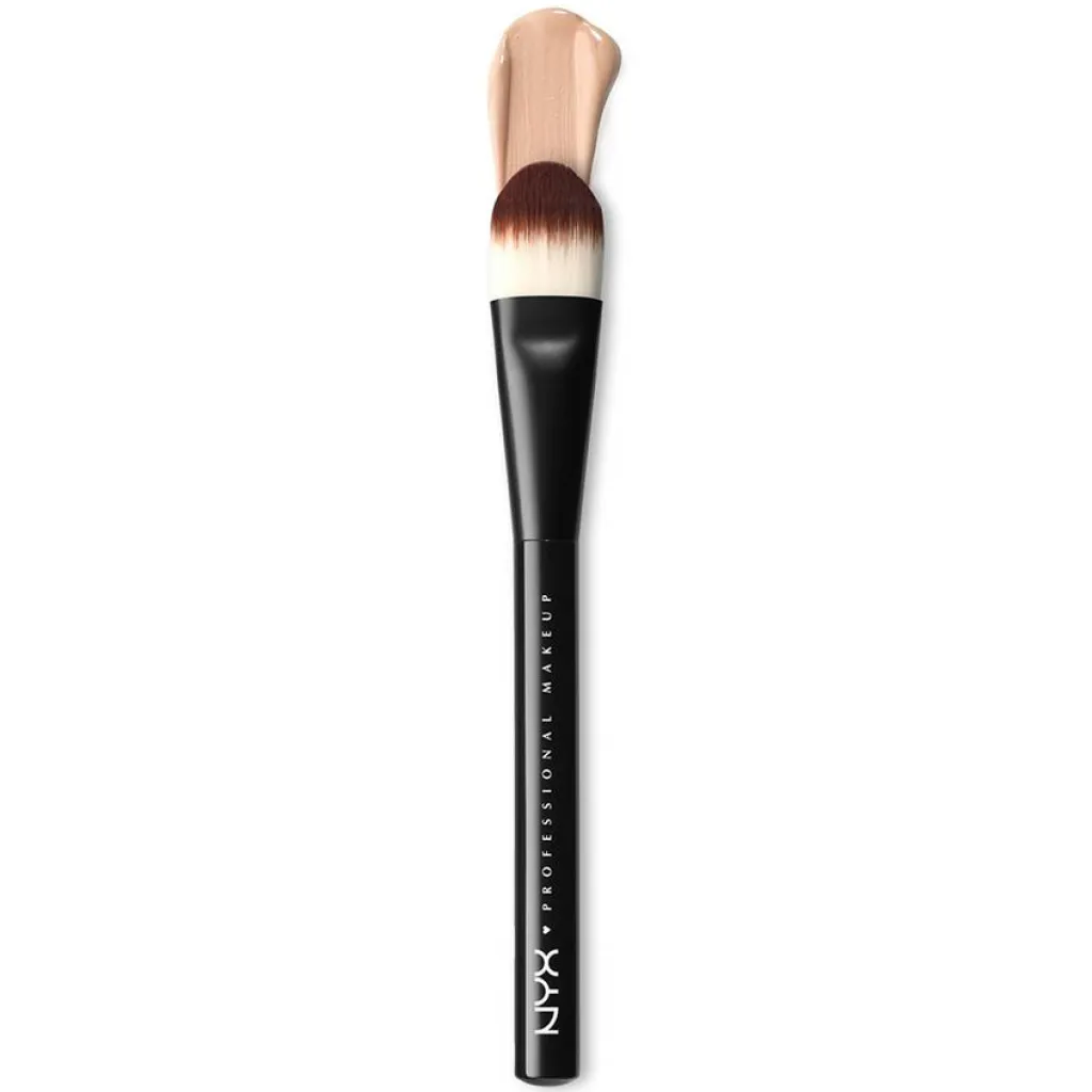 NYX PROFESSIONAL MAKEUP Pro Brush Flat Foundation Brush< Foundationbørster