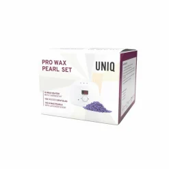 UNIQ Voks & Strips<Pro Wax Pearls Set med LED Display