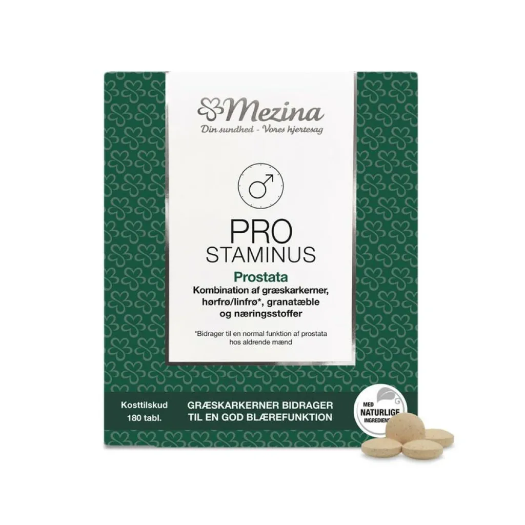 Mezina Pro-staminus< Kosttilskud|Kosttilskud Til Mænd