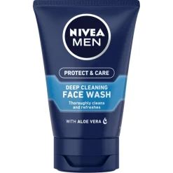 NIVEA Protect & Care Deep Cleaning Face Wash< Ansigtspleje