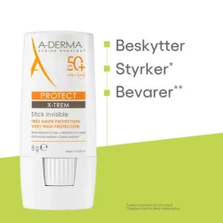 A-DERMA Protect Invisible Sun Stick SPF50+< Solpleje