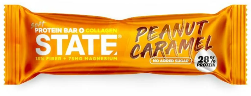 State Drinks Protein+ Bar Peanut Caramel< Energi- Og Proteinbarer