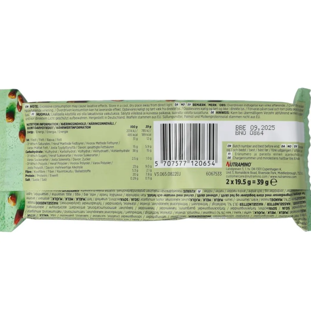 Nutramino Protein Wafer< Energi- Og Proteinbarer|Barer