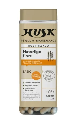 HUSK Psyllium Mavebalance Ingredienser|Fordøjelse & Fibre<Psyllium Mavebalance