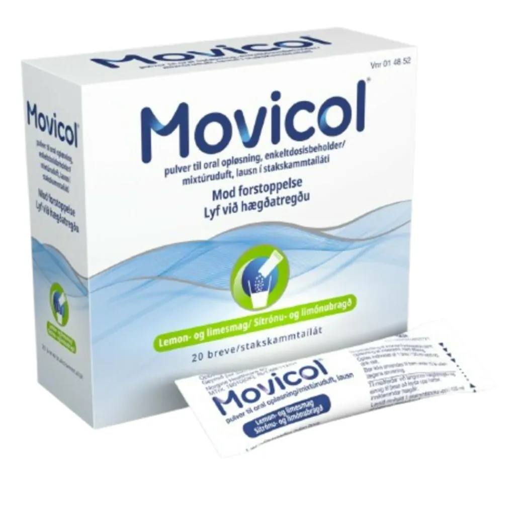 Movicol Pulverbreve Lemon< Forstoppelse|Forstoppelse