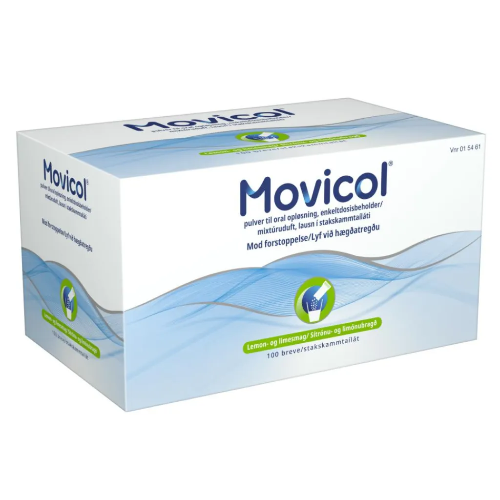 Movicol Forstoppelse>Pulverbreve Lemon