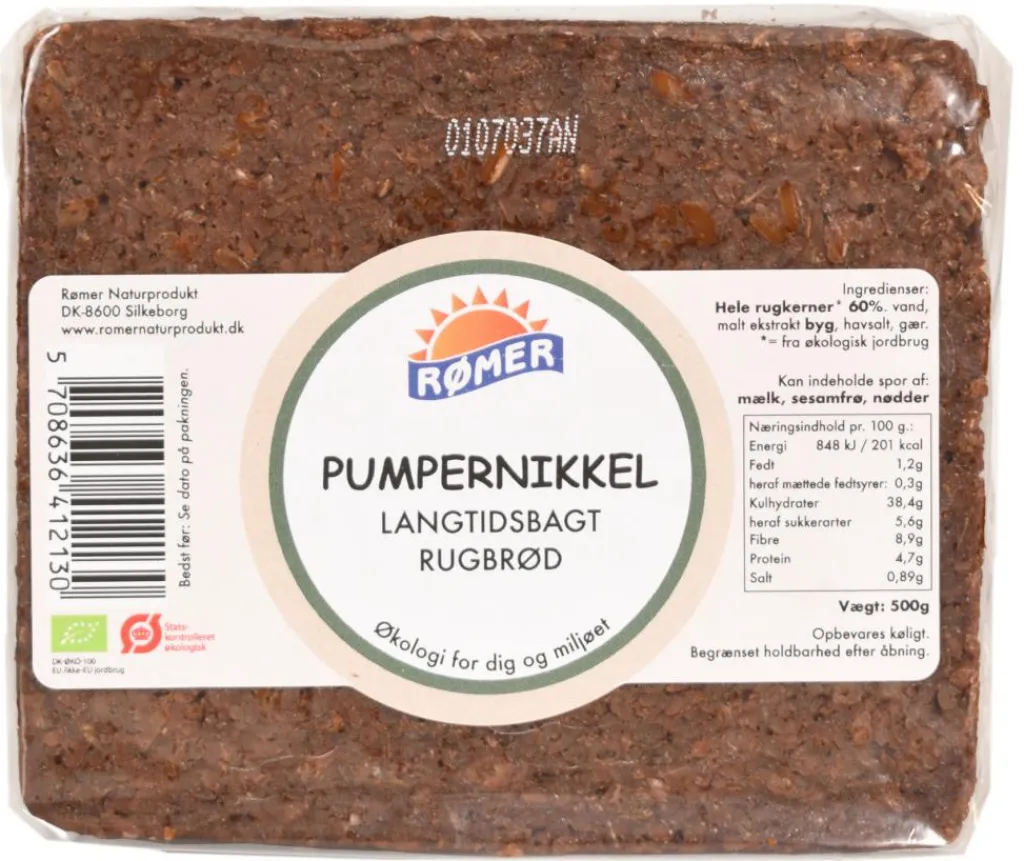 Rømer Brød, Kiks & Kager<Pumpernikkel Rugbrød Ø